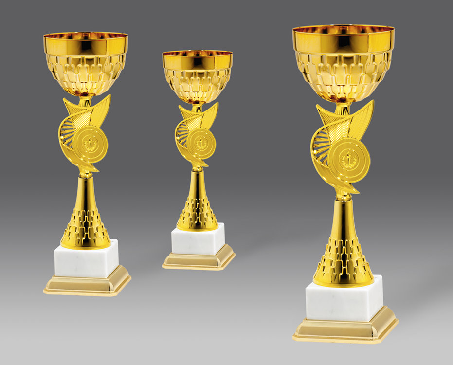 Puchar G26540 3, &oslash;14, h.36 puchary statuetki medale