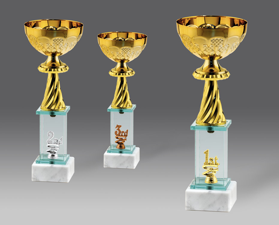 Puchar G26564 3, &oslash;12, h.28 puchary statuetki medale