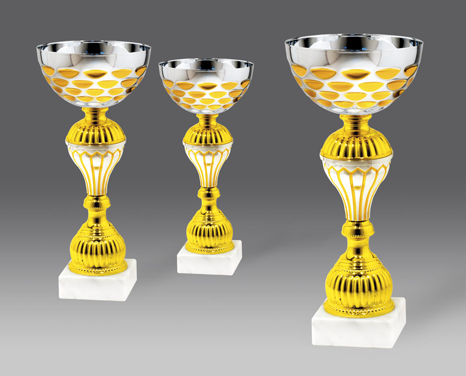 Puchar G26632 3, ø14, h.34 puchary statuetki medale